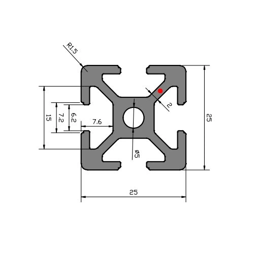 aluminium extrusion 3030