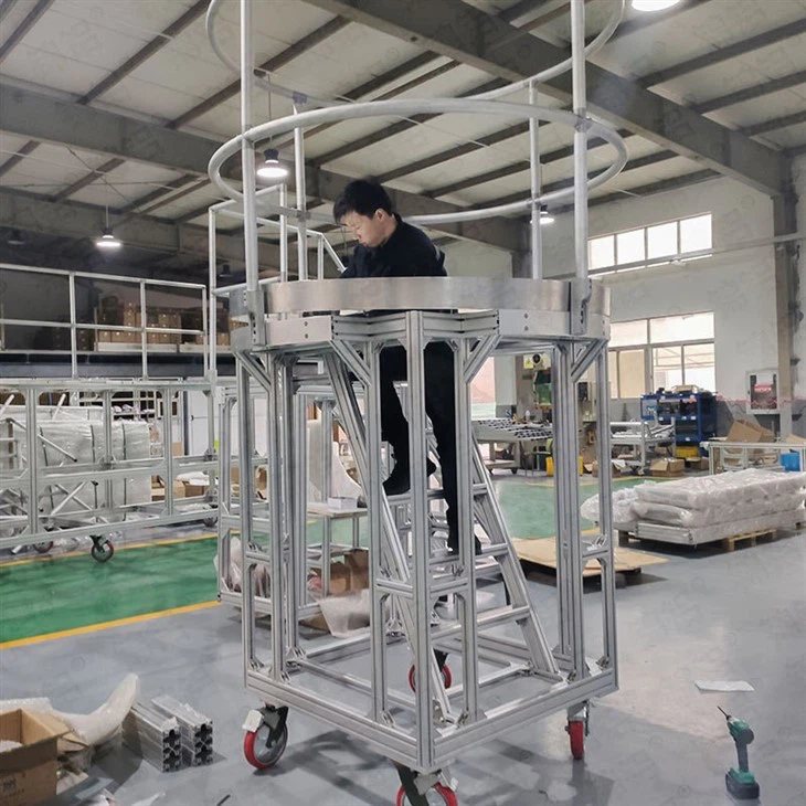 Aluminum Rolling Stairs